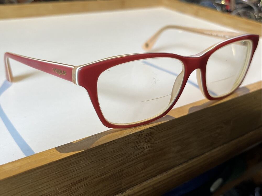 VOGUE VO 2714 2013 BROWN Red Brown AUTHENTIC EYEGLASSES 54-16-140 Frames Only